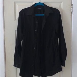 Marc Anthony Slim fit black dress shirt